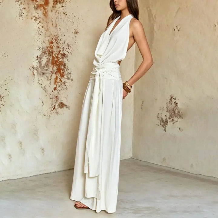 Octavia Elegant Wide Leg Jumpsuit