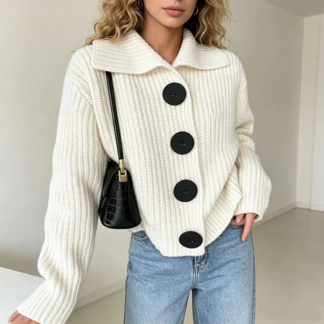 Fioralba Button Front Cardigan