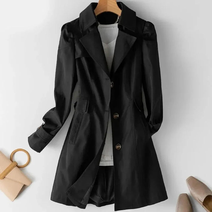Emmeline Notched Lapel Trench