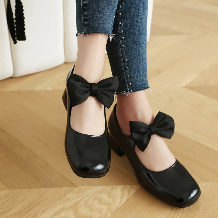 Daphne Bow Mary Jane Pumps