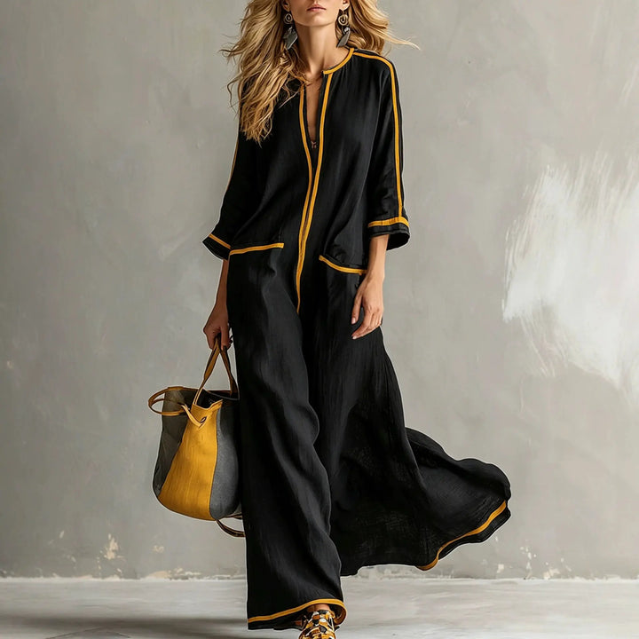Kayla Casual Flowy Maxi Dress
