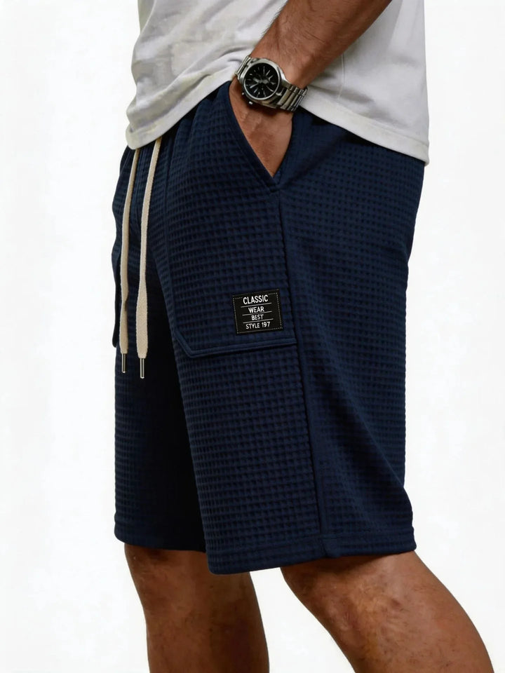 George Waffle Knit Shorts