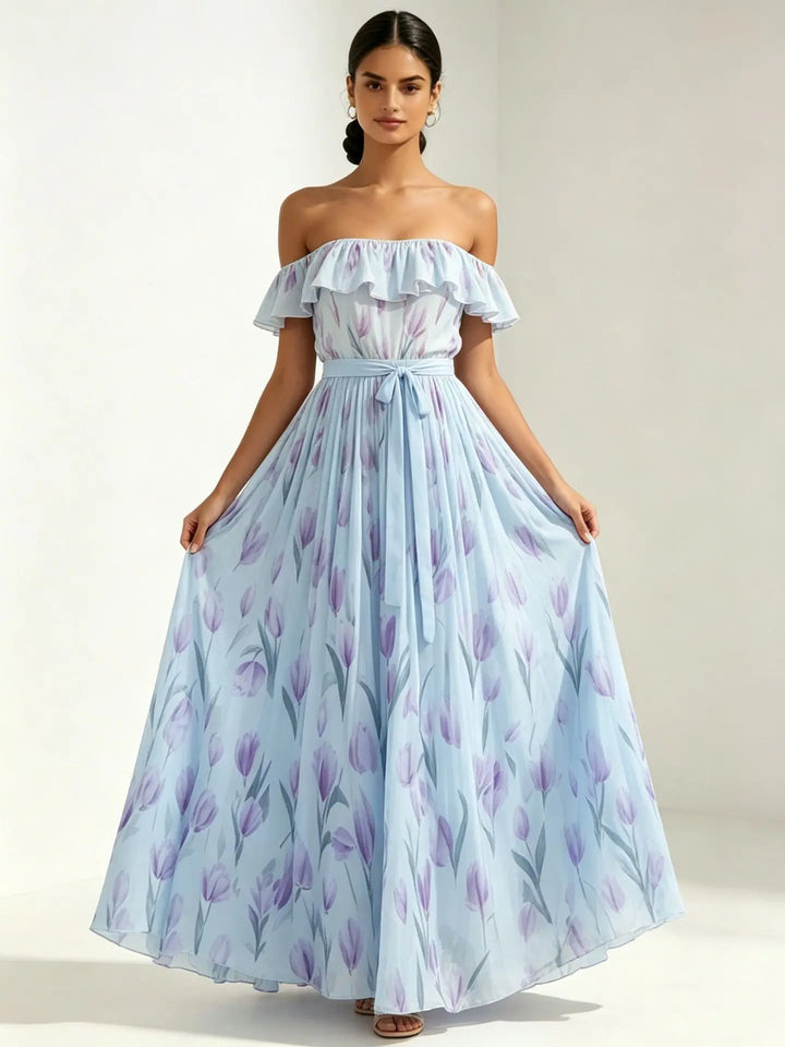 Faustine Off Shoulder Maxi Dress