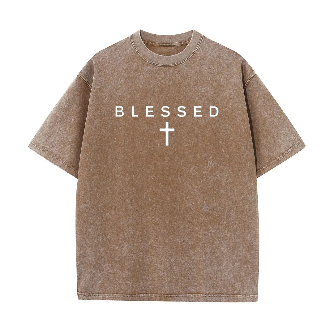 Dawson Blessed Faith Graphic Cotton T Shirt