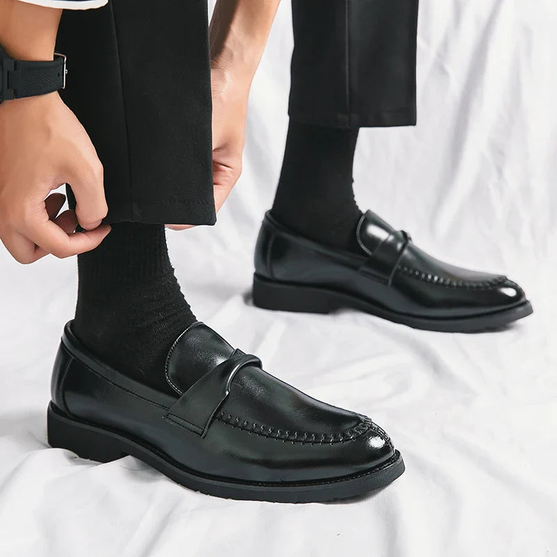 Ryan Leather Dress Loafers