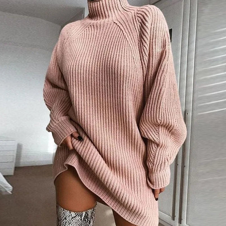 Celine Oversized Knit Sweater Dress