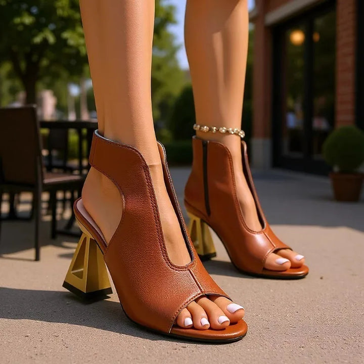 Roselle Lightweight Open Toe Heels