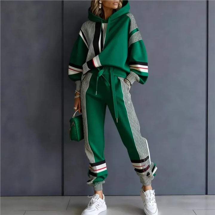 Linnea Drawstring Waist Jogger Set