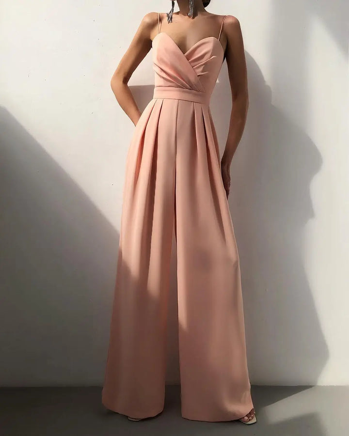 Ellise Sleeveless Wide Leg Jumpsuit
