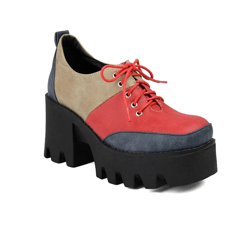 Sylvie Platform Lace-Up Shoe