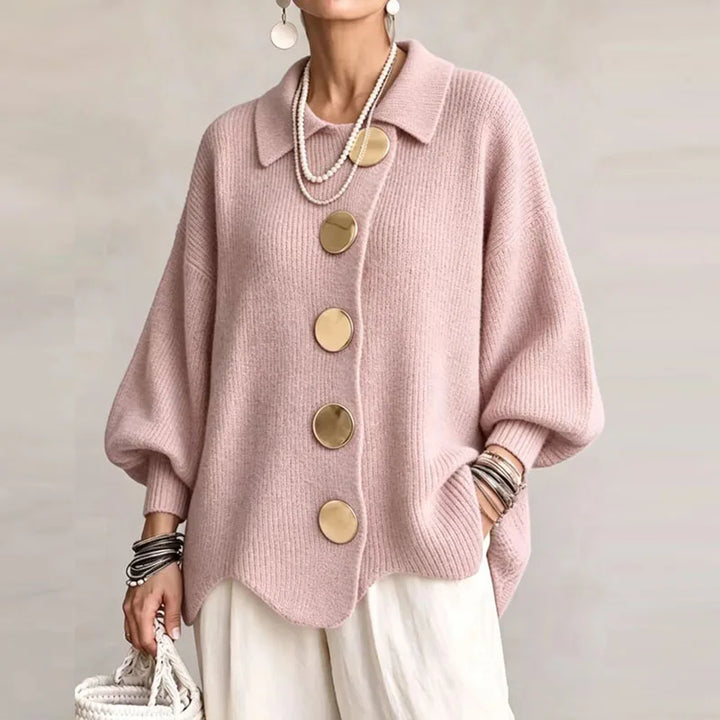 Amara Comfortable Button Cardigan