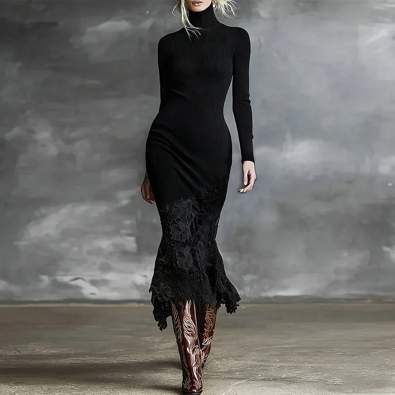 Valeria Mermaid Hem Maxi Dress