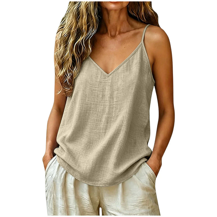 Maisie Cotton Linen Camisole