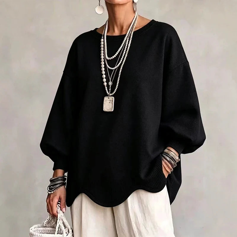 Thea Dropped Shoulder Pullover