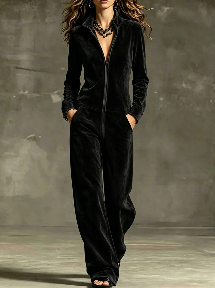 Tamsin Front Zip Jumpsuit