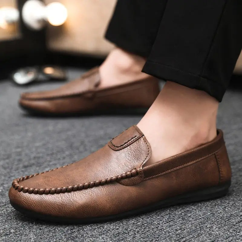 Sergio Classic Leather Loafers