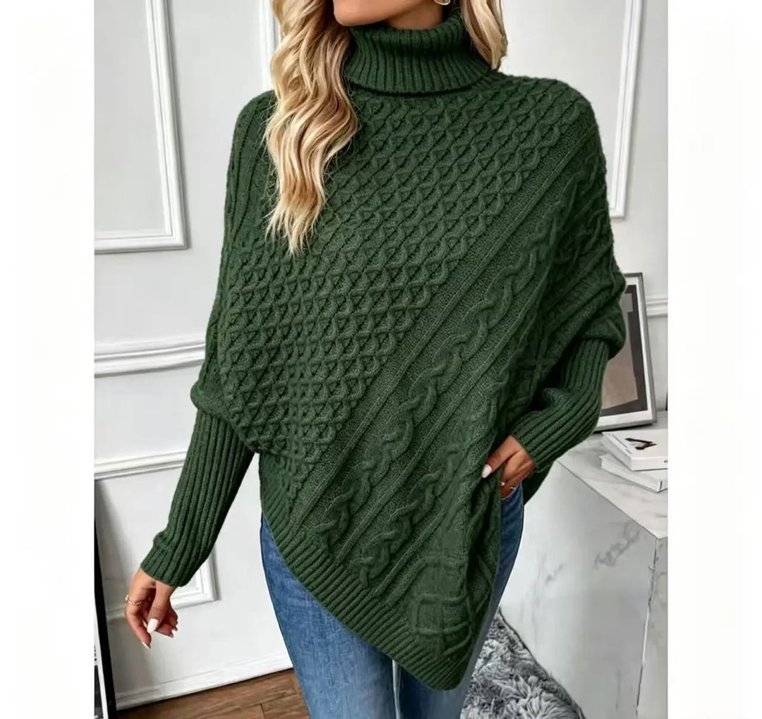Fiorella Asymmetric Hem Sweater