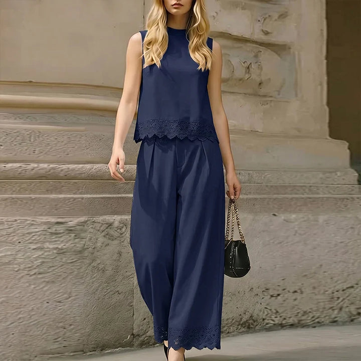 Vianne Breathable Sleeveless Matching Set