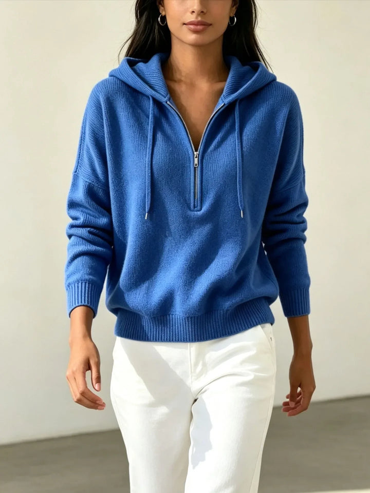 Sloane Ribbed Hood Sweater