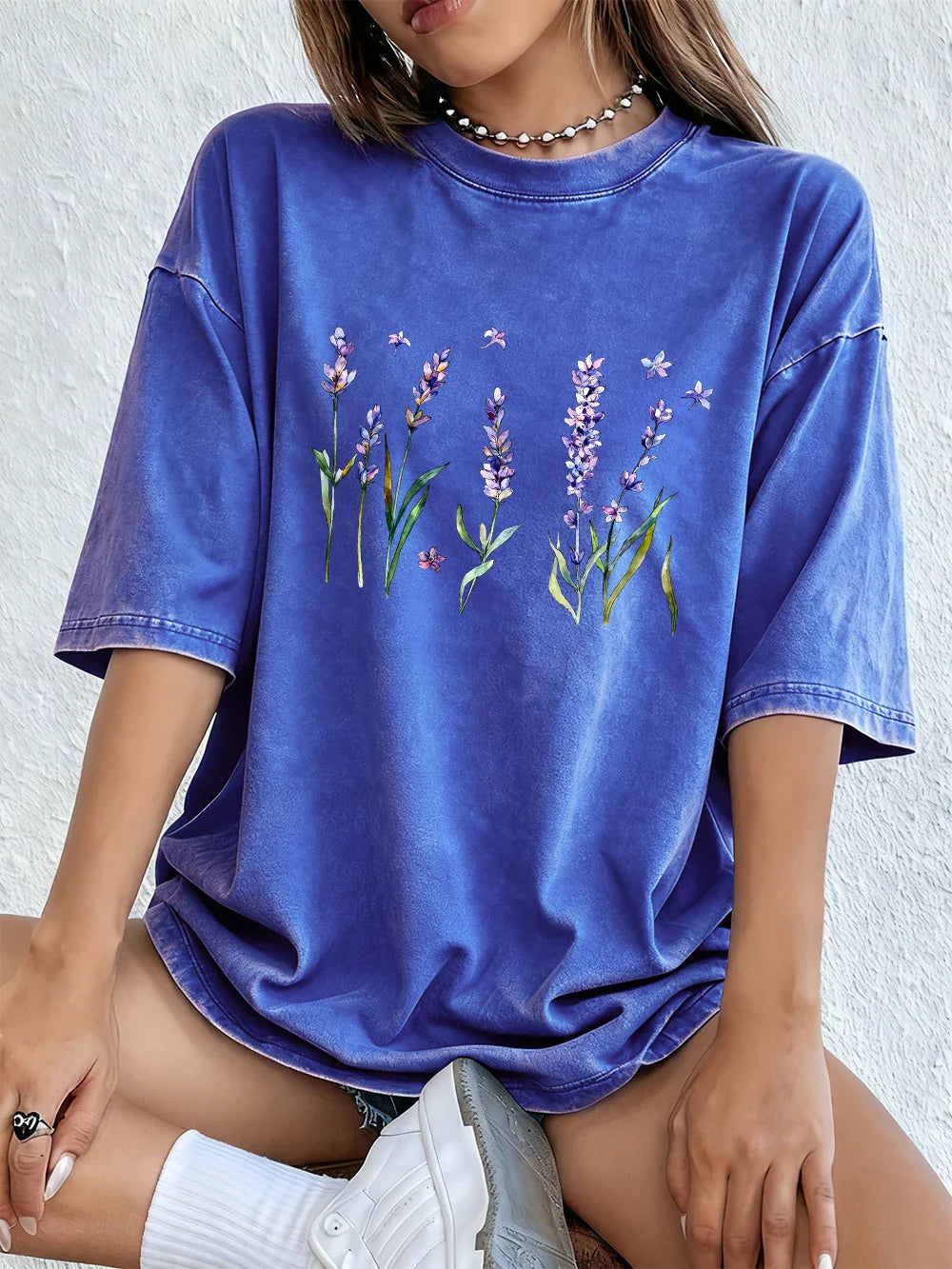 Keira Oversized Floral Tee
