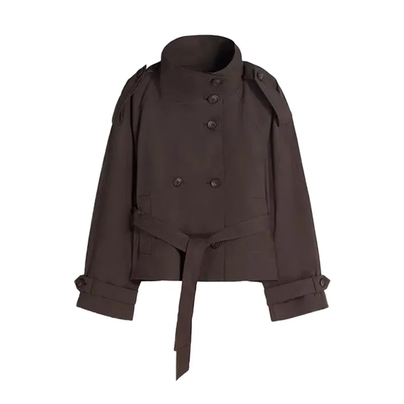 Genevra Double Breasted Trench