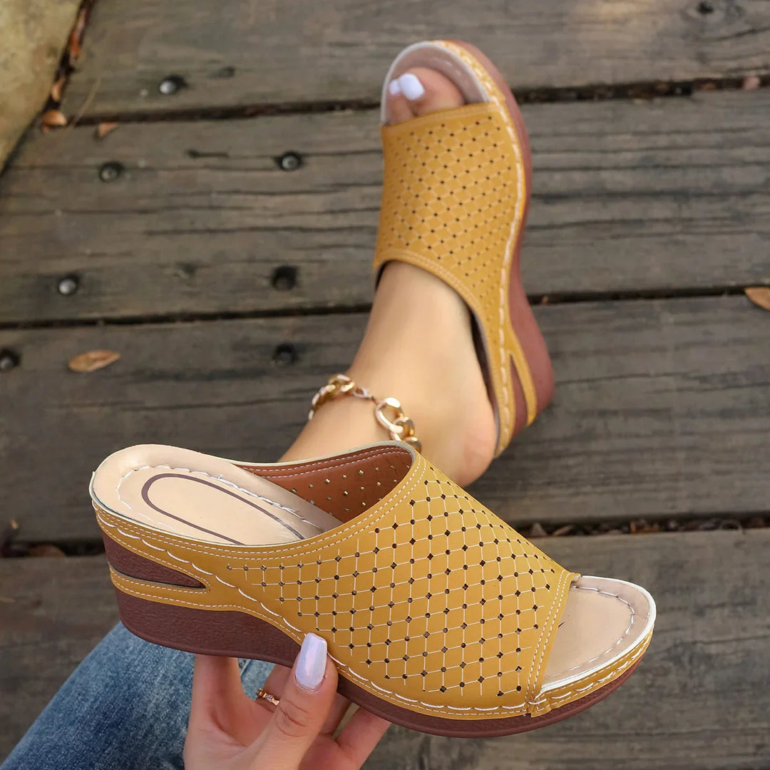 Clara Comfortable Slip On Sandals