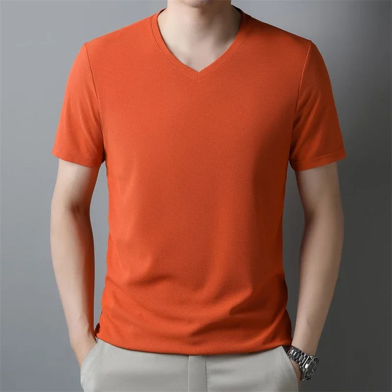 Hardin Breathable Waffle Knit T Shirt