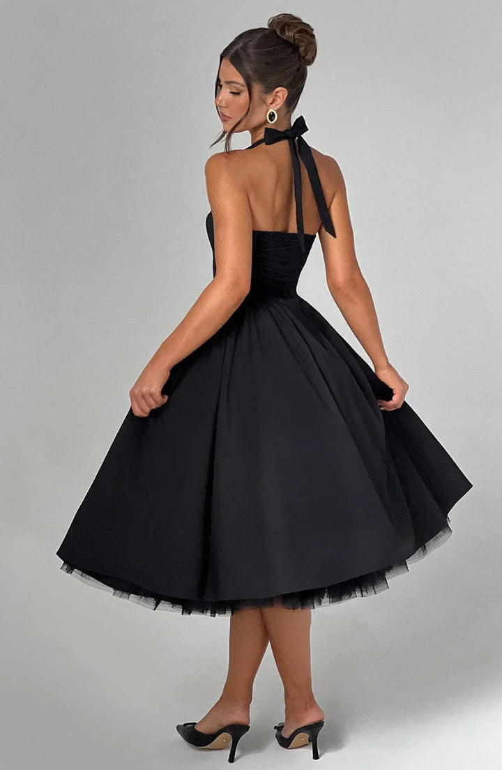 Danica Halter A Line Baby Doll Dress