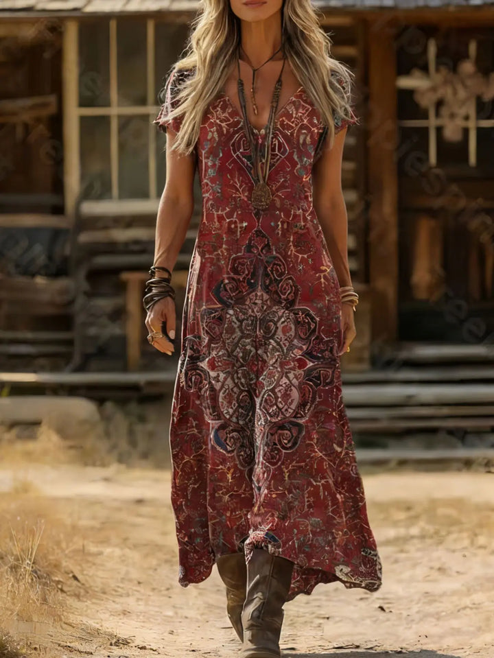 Erica Tie Dye Maxi Dress