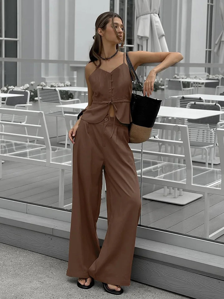 Gabby Tailored Two-Piece Set