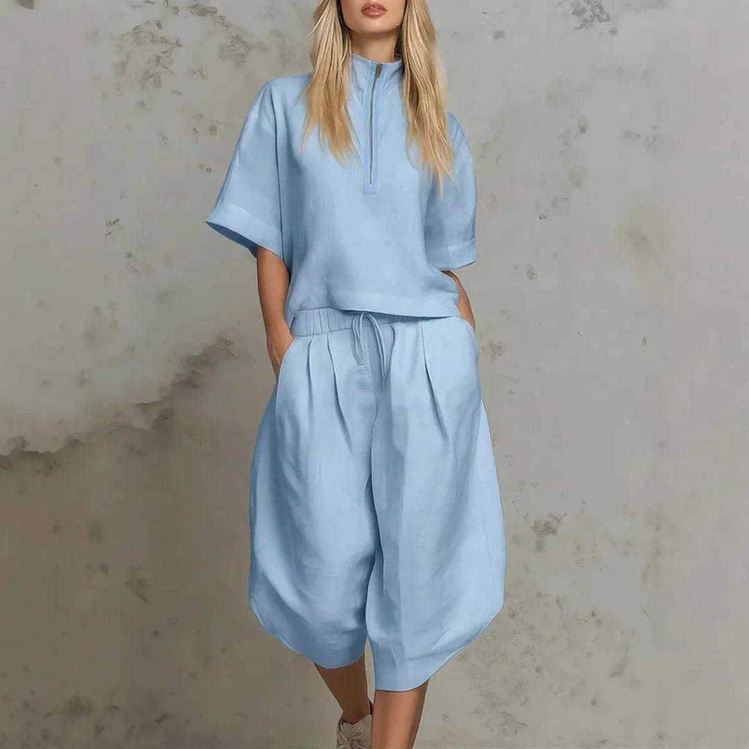 Zarelle Breathable Short Lounge Set