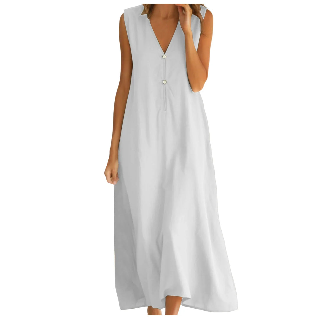 Chloe Collared Maxi Dress