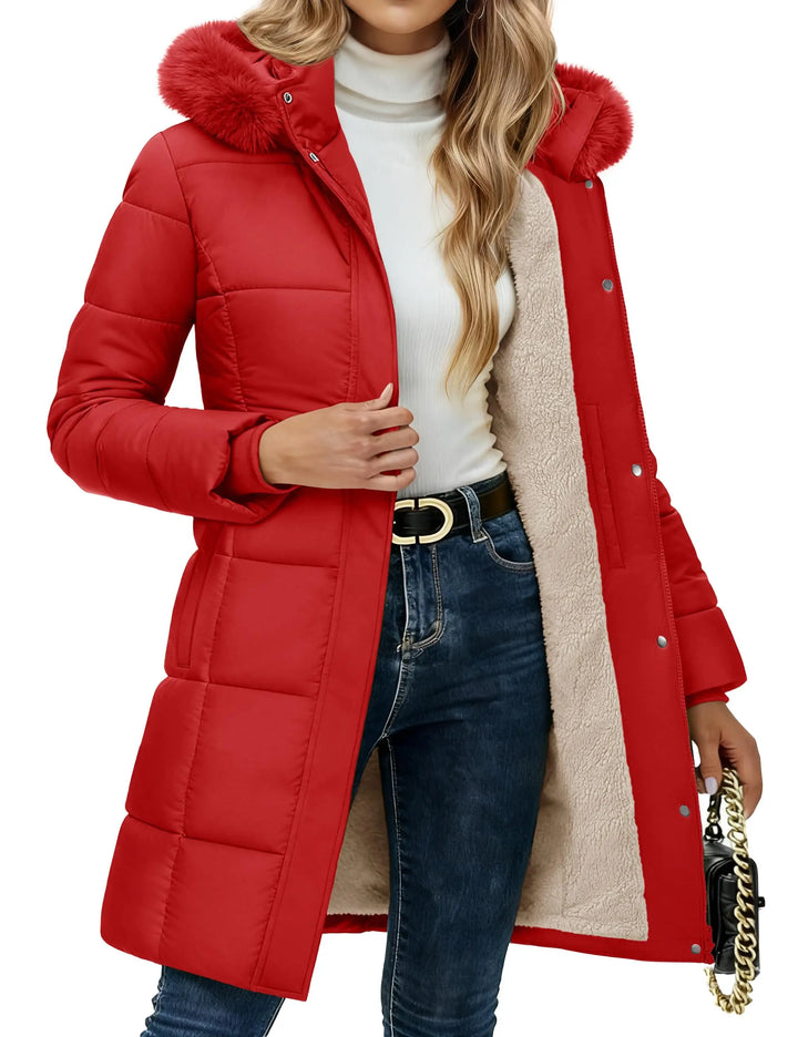 Federica Sherpa Lined Detachable Parka