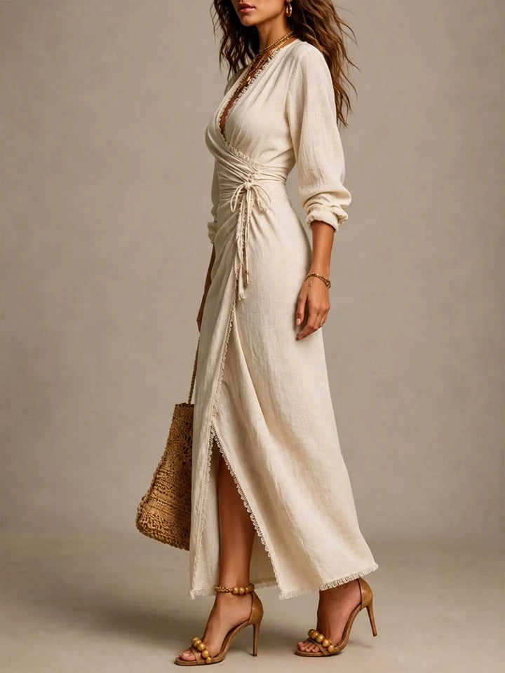 Myla Waist Tie Maxi Dress