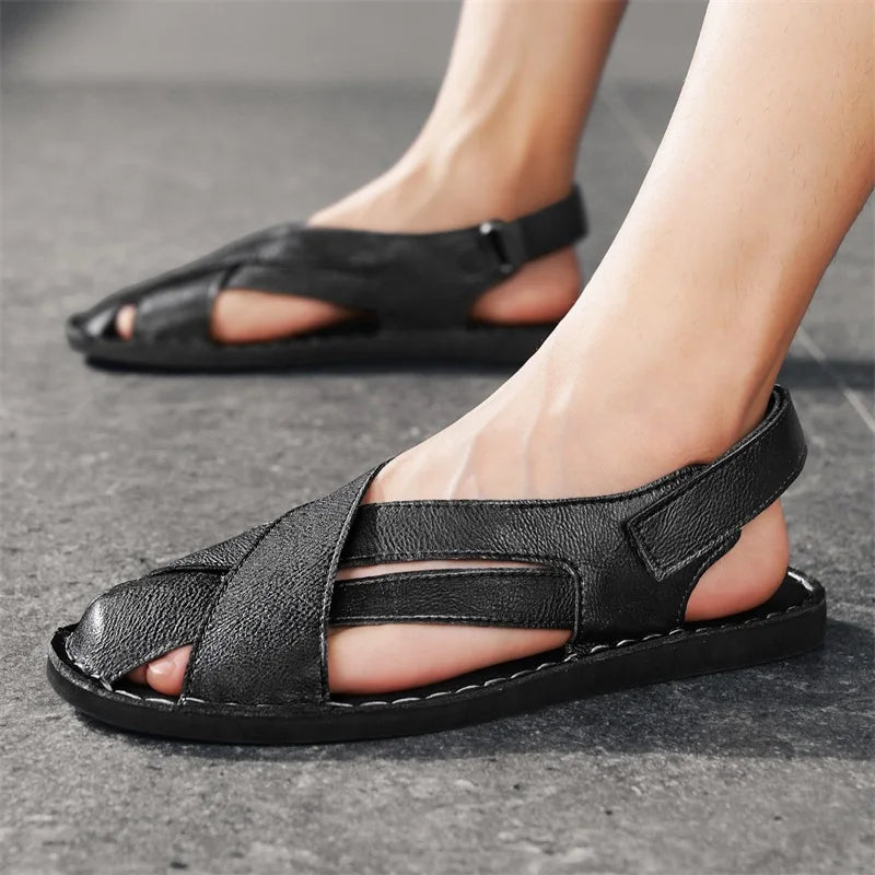 Ellis Orthopedic Leather Sandals