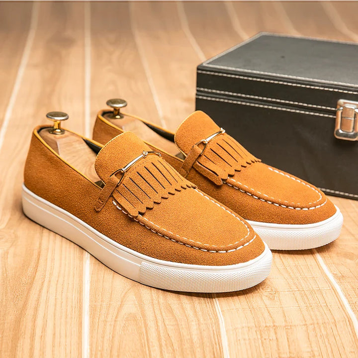 Xavier Slip On Tassel Loafers