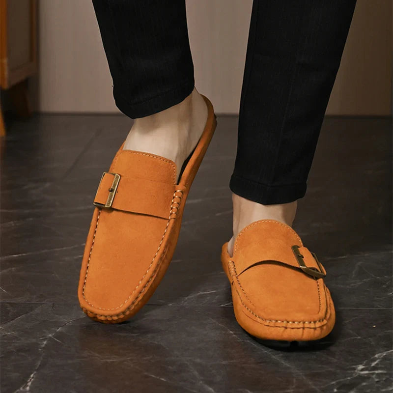 Brighton Orthopedic Suede Summer Mule