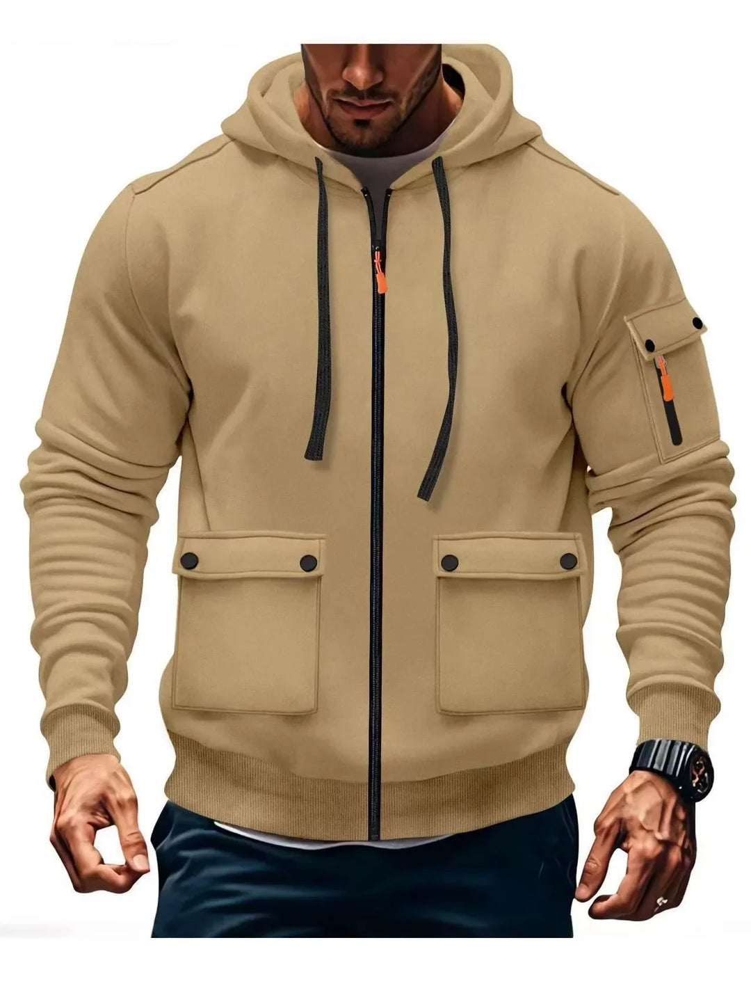 Dexter Cargo Pocket Hoodie