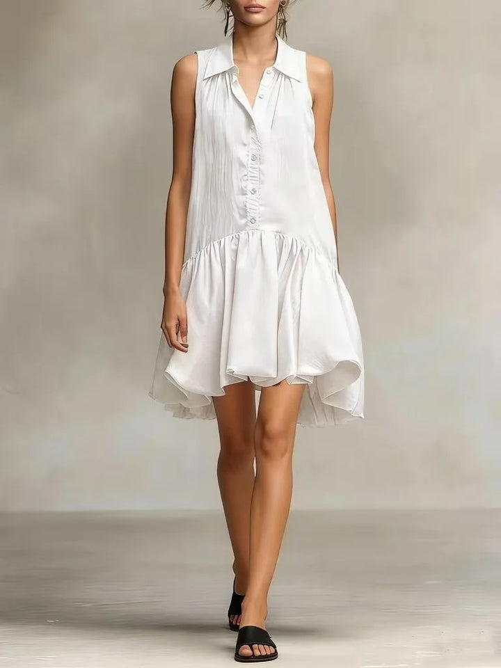 Jayden Breathable Shirt Mini Dress
