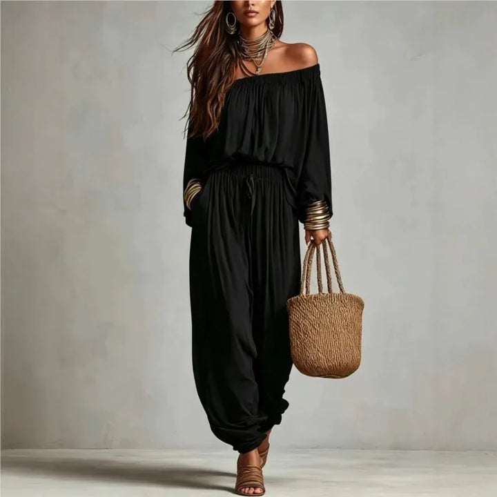 Quinn Off Shoulder Harem Set