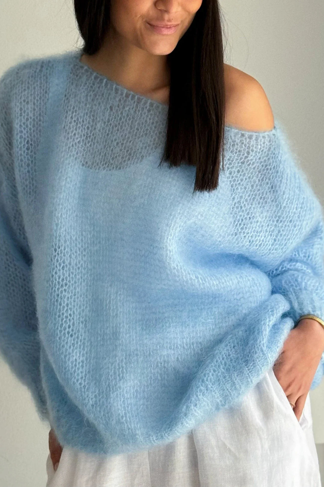Maeve Off Shoulder Cozy Sweater