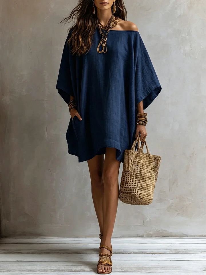 Isabelle Batwing Sleeve Mini Dress