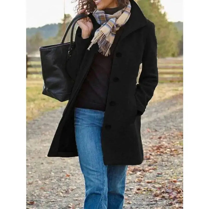 Noemi Single Breasted Coat