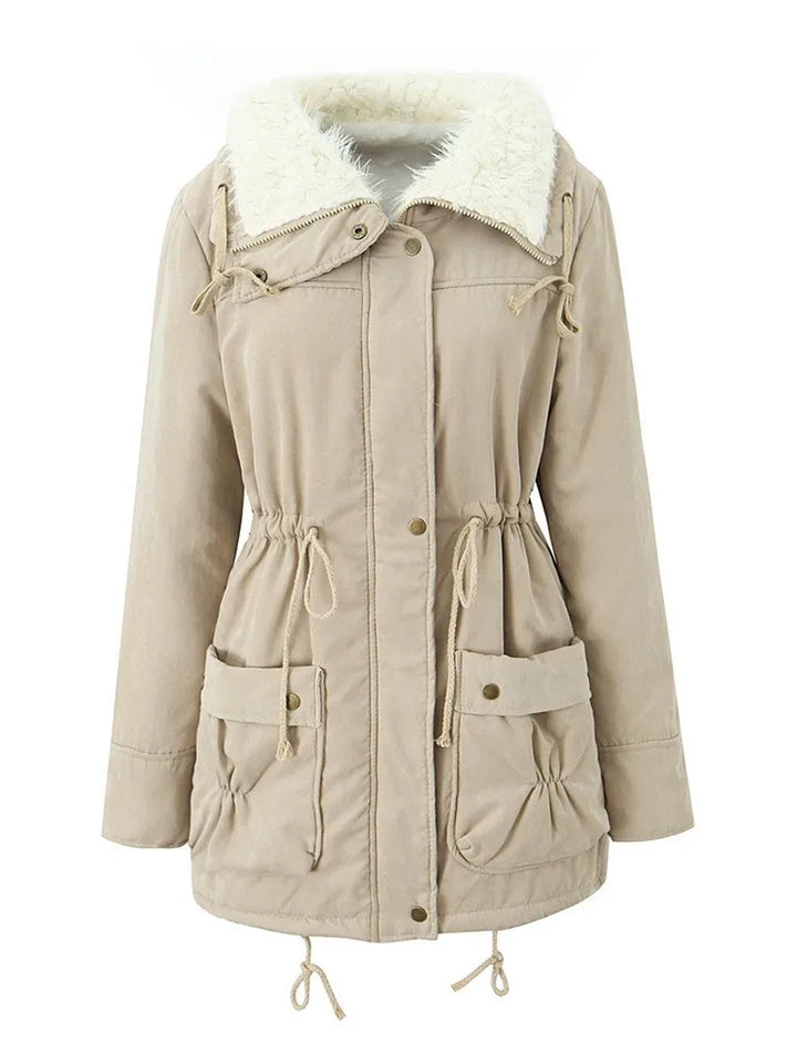 Freya Drawstring Waist Parka