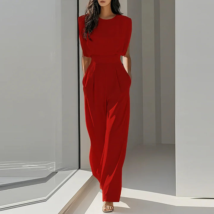 Ameline Minimal Pocket Jumpsuit