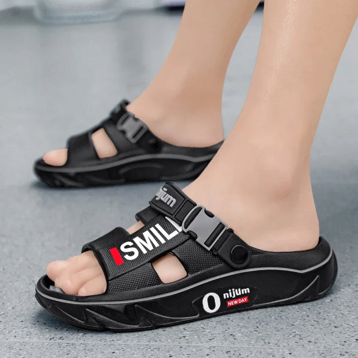 Denver Cushioned Slide Sandals