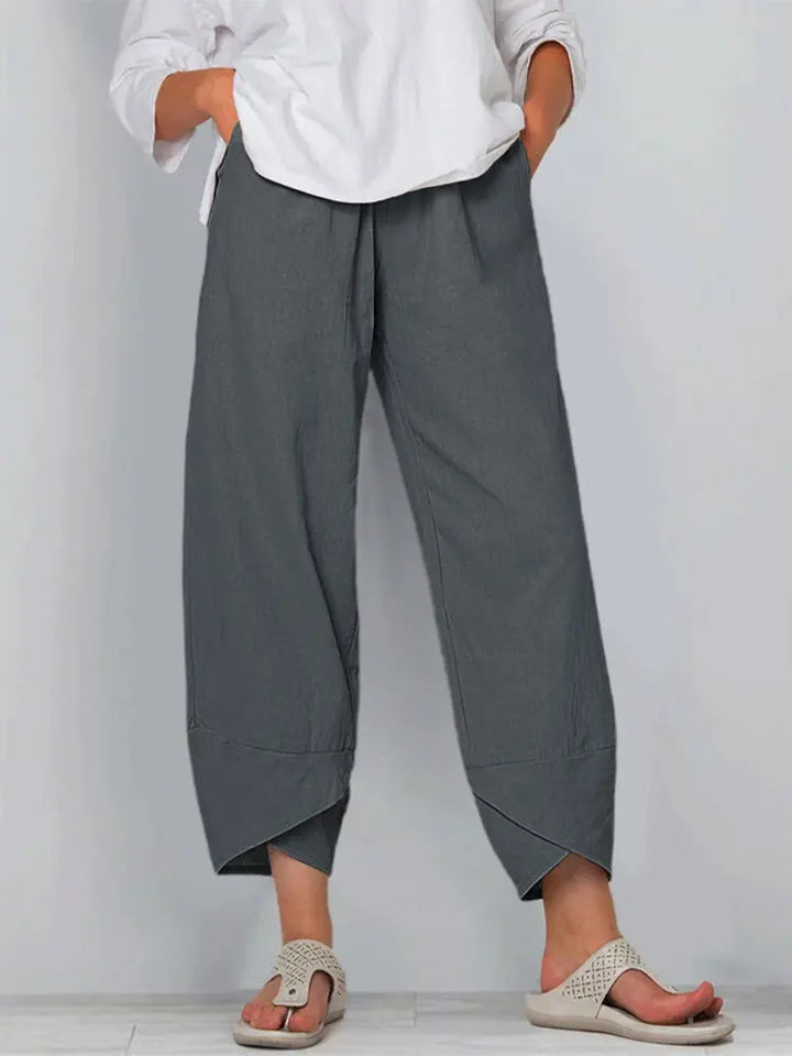 Madison Cotton Linen Harem Pants