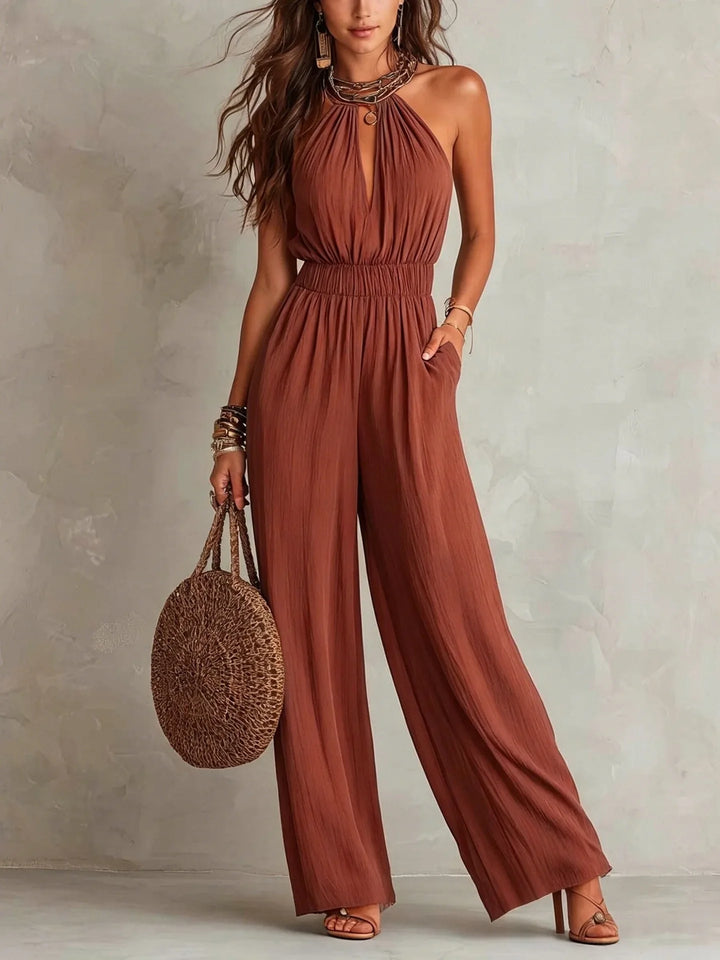 Vanessa Halter Wide Leg Jumpsuit