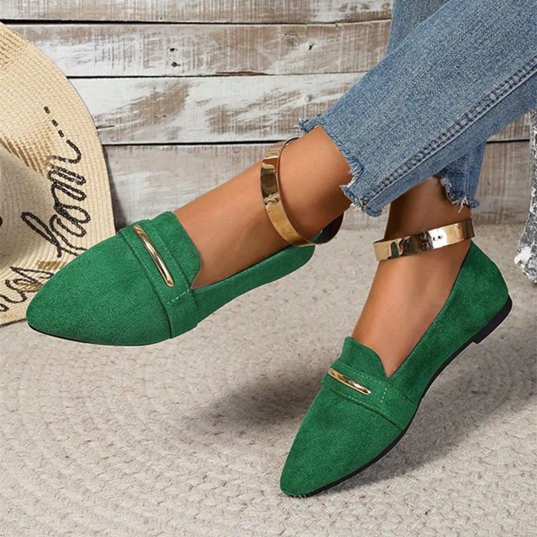 Aleigha Orthopedic Pointed Loafers