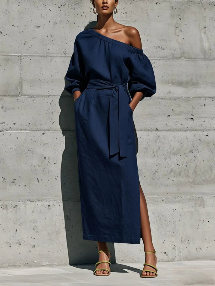 Monika Off Shoulder Maxi Dress